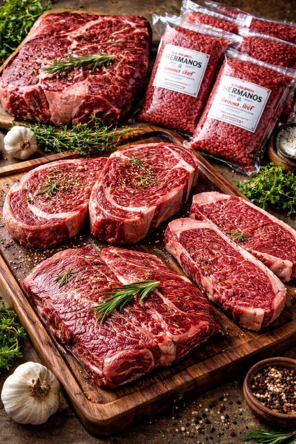 Hermanos Beef Family box