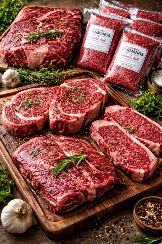 Hermanos Beef Family box